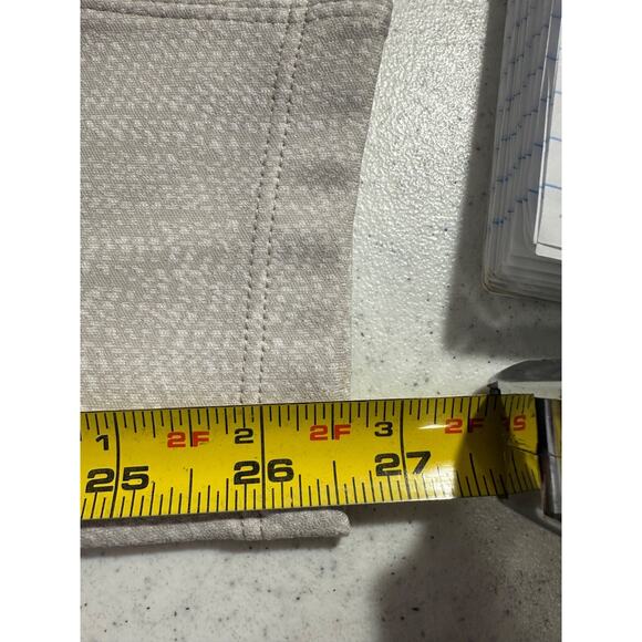 Athleta Delancey Textured Moto Tight Leggings Size XL Athletic Ankle Zip A32 - Picture 8 of 8